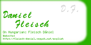 daniel fleisch business card