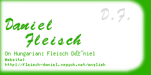 daniel fleisch business card